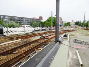 Bahnhofsberg Detail Schiene