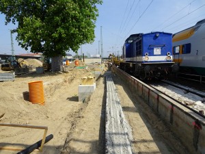 Baustelle zwischen Schienen (5)